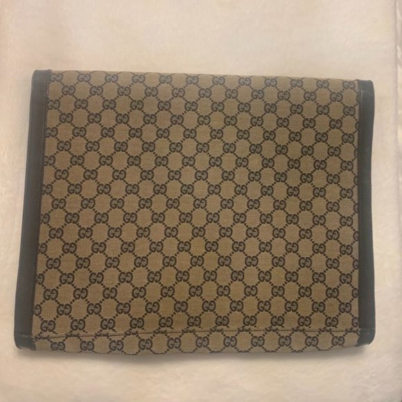 Vintage Authentic Gucci Envelope Portfolio / Document Holder - Picture 2 of 16